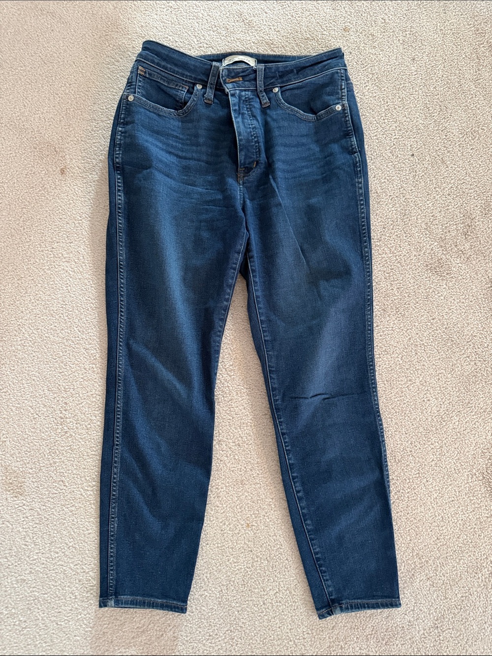Madewell Curvy High-Rise Skinny